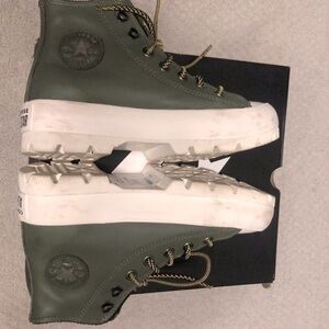 Converse Chuck Taylor‎ leather sneaker boot 6